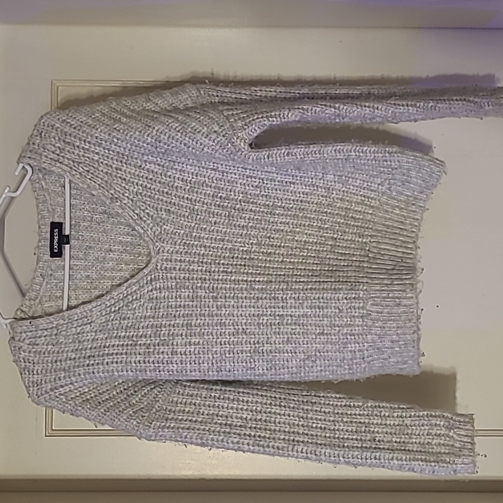 Express cable knit sweater